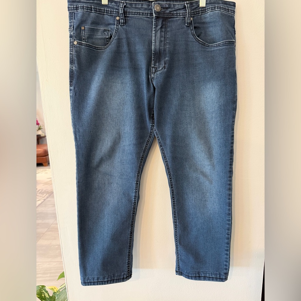 Buffalo David Bitton Dark Wash AXEL Slim Stretch Jeans Size 38x27
